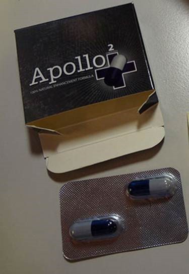 Billede af det ulovlige produkt: Apollo+