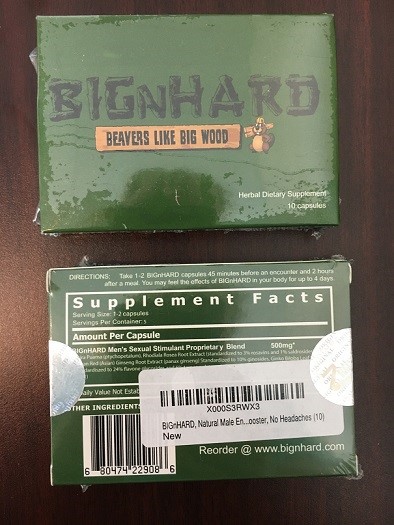 Image of the illigal product: BigNHard