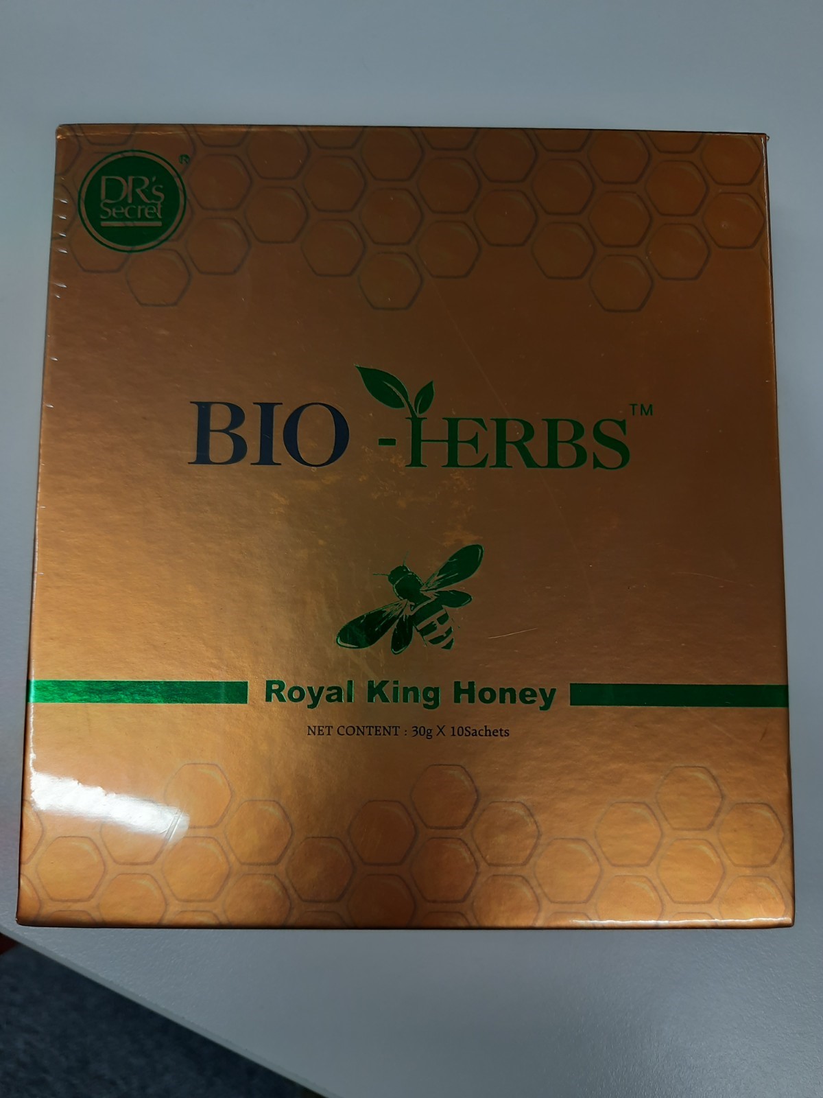 Billede af det ulovlige produkt: Bio-Herbs Royal King Honey