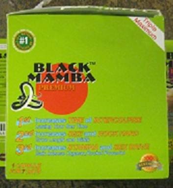 Billede af det ulovlige produkt: Black Mamba Premium