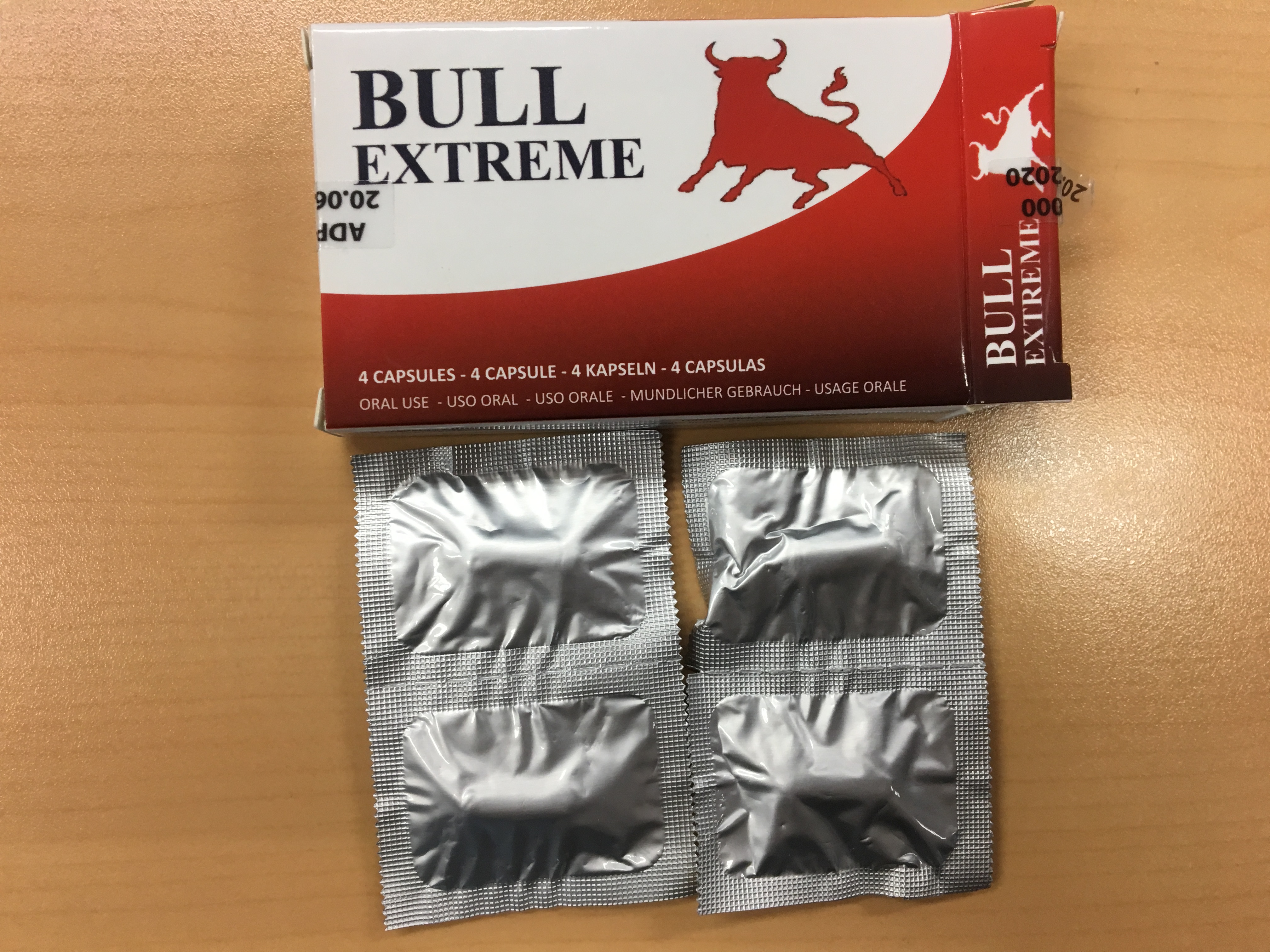 Billede af det ulovlige produkt: Bull Extreme