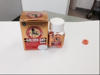 Billede af det ulovlige produkt: Golden Ant