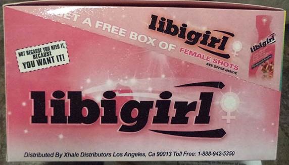 Image of the illigal product: Libigirl