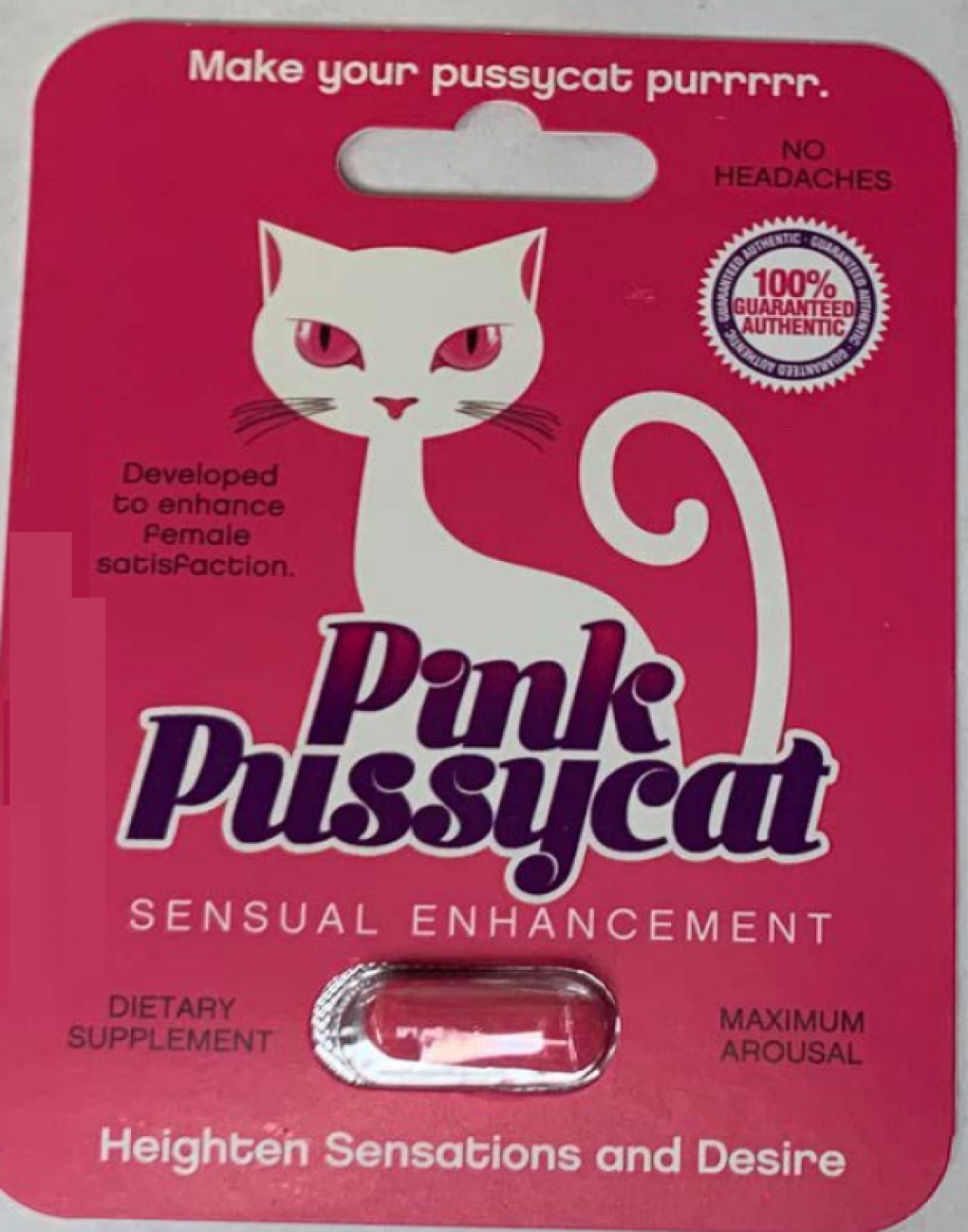 Billede af det ulovlige produkt: Pink Pussycat