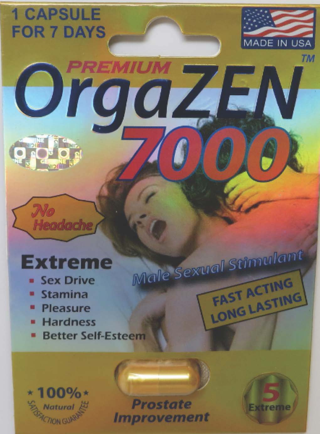 Billede af det ulovlige produkt: Premium OrgaZEN 7000
