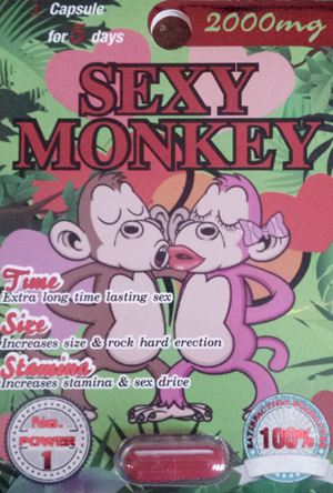 Billede af det ulovlige produkt: Sexy Monkey