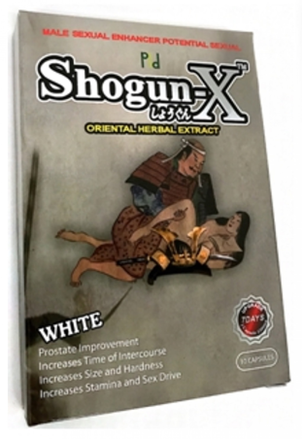 Billede af det ulovlige produkt: Shogun-X 7000