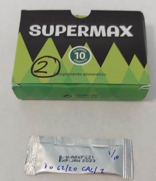 Image of the illigal product: Supermax