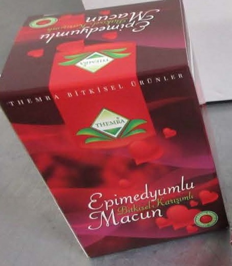 Image of the illigal product: Themra Epimedyumlu Macun