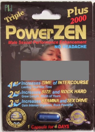 Billede af det ulovlige produkt: Triple Power Zen Plus 2000