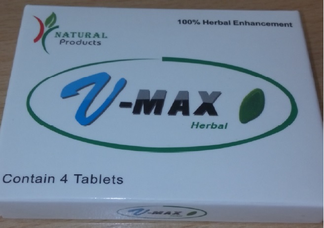 Billede af det ulovlige produkt: V-Max Herbal