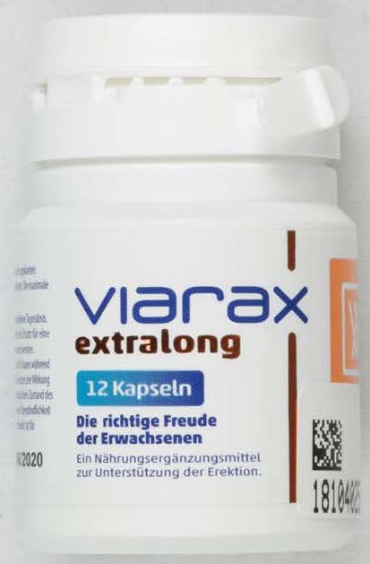 Billede af det ulovlige produkt: Viarax Extralong