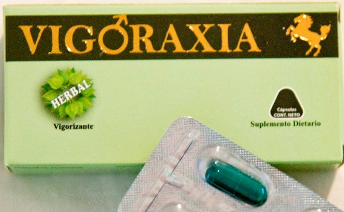 Image of the illigal product: Vigoraxia