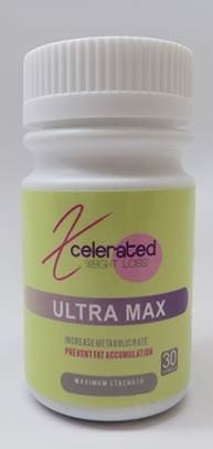 Billede af det ulovlige produkt: Xcelerated Weight Loss Ultra Max