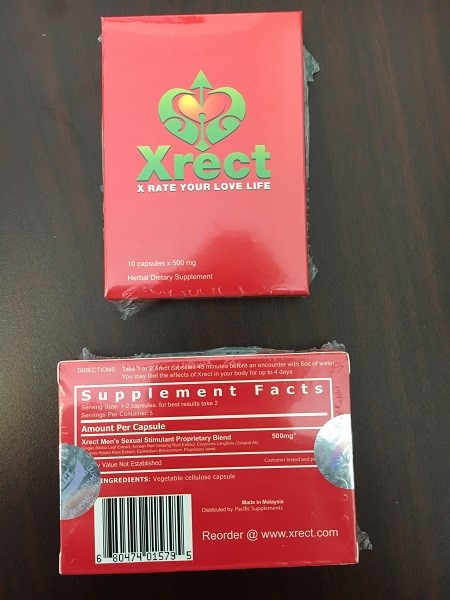 Image of the illigal product: Xrect