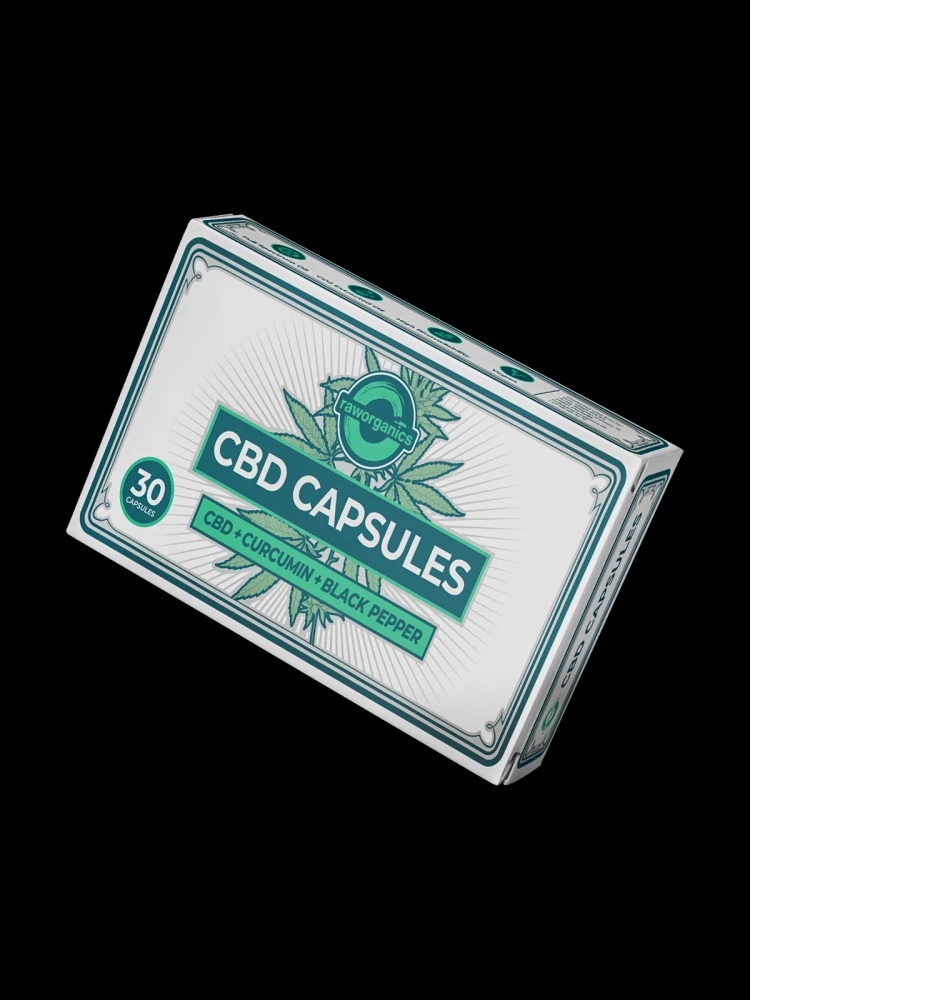 Image of the illigal product: Raw Organics CBD Capsules