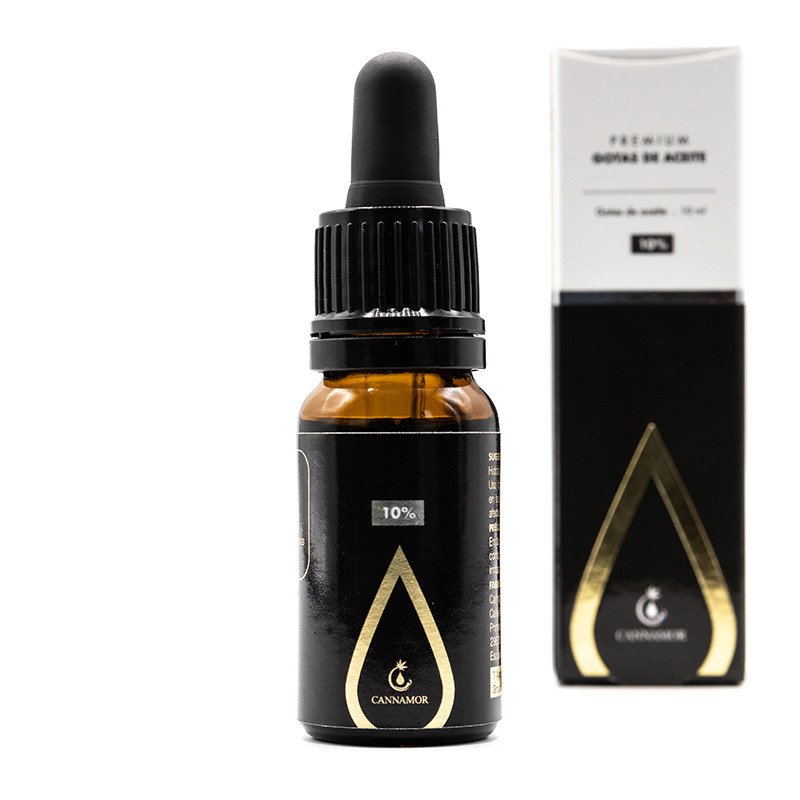 Billede af det ulovlige produkt: Cannamor Premium CBD Oil 10%