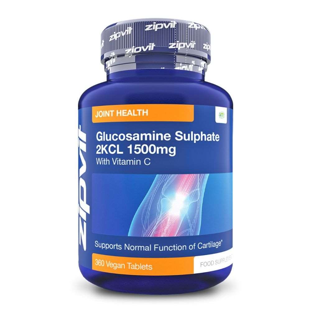Billede af det ulovlige produkt: Zipvit Glucosamin Sulphate 2KCL