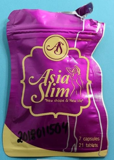 Billede af det ulovlige produkt: Asia Slim