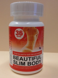 Billede af det ulovlige produkt: Beautiful Slim Body