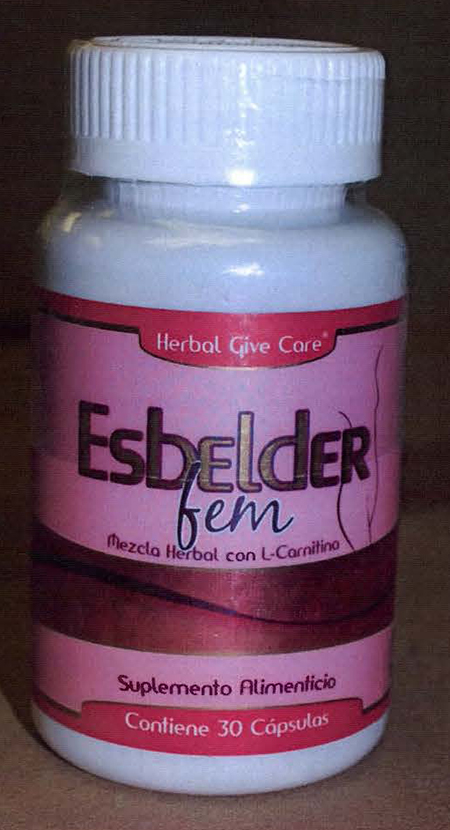 Image of the illigal product: Esbelder Fem