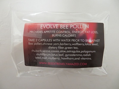 Billede af det ulovlige produkt: Evolve Bee Pollen