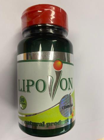 Billede af det ulovlige produkt: Lipovon