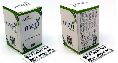 Image of the illigal product: Turkey Meri capsule