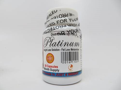Image of the illigal product: Platinum Weight Loss Solution Fat Loss Metabolizer