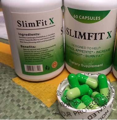 Billede af det ulovlige produkt: SlimFit X