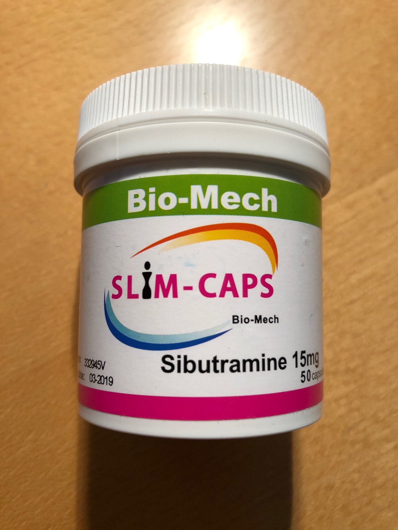 Billede af det ulovlige produkt: Bio-Mech Slim-Caps