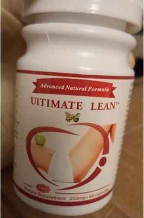 Billede af det ulovlige produkt: Ultimate Lean